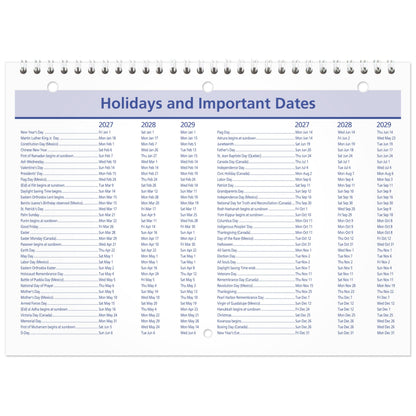 AT-A-GLANCE Calendar PM5028, 8"W x 11"H – view 6