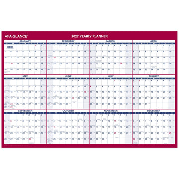 AT-A-GLANCE Calendar PM21228, 36"W x 24"H