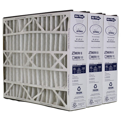 Trion Hvac Air Filter 255649-102, 20" x 25" x 5", 3 Count