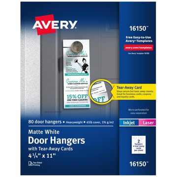 Avery Label 16150, One Size, 80 Count