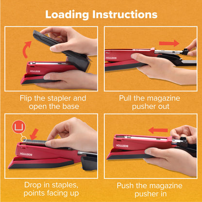 Bostitch Office Stapler 1124, Plastic-Full Strip – view 8