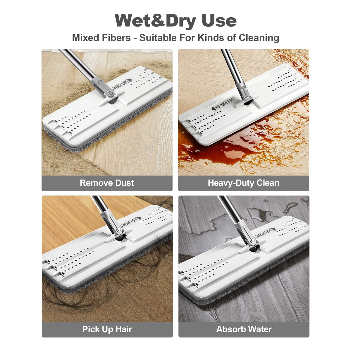 JOYMOOP Mop Bucket Set 13-D-01-JM, 50 inch – view 7