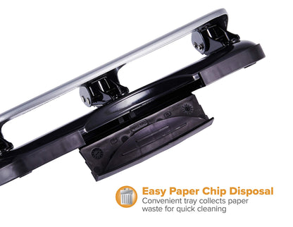 Bostitch Hole Punch 2220, 20 Sheet Black – view 6