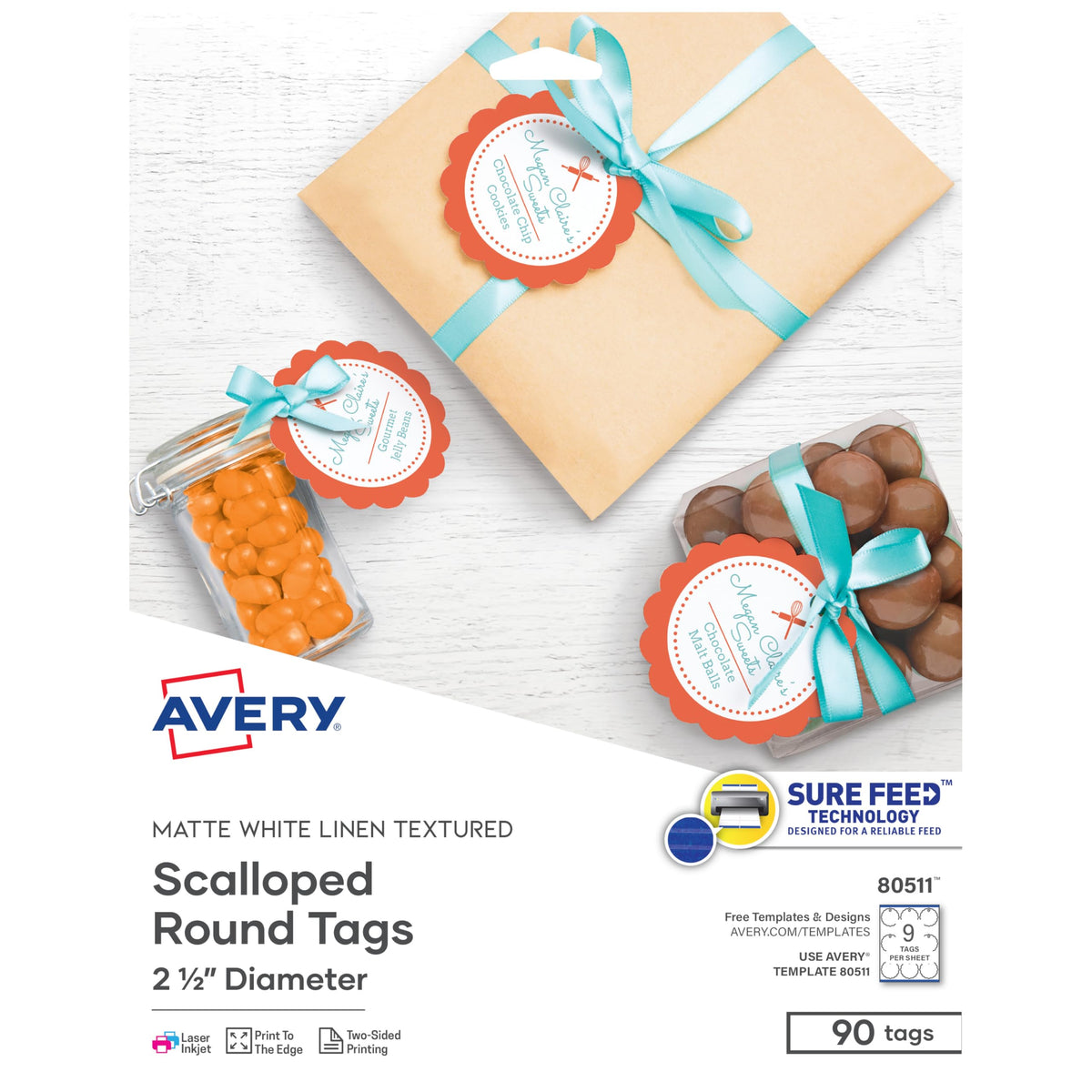 Avery Label 80511, 90 Tags
