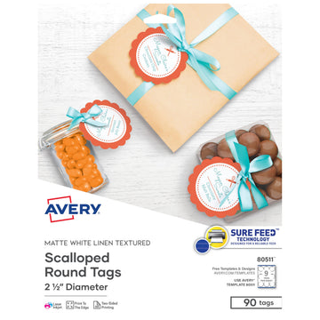 Avery Label 80511, 90 Tags