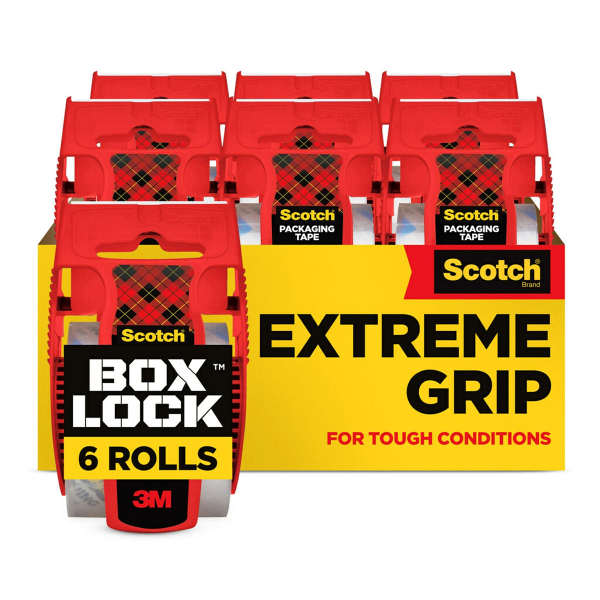 Scotch Adhesive Tapes 195-6, 6 Rolls