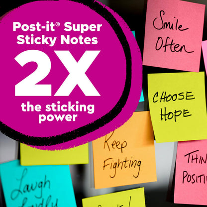 Post-it Self Stick Note 675-6SSCY, 4" x 4", 6 Count – view 3