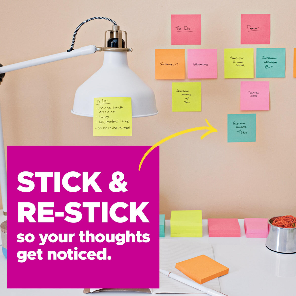 Post-it Self Stick Note 4423-15SSMIA, 15 Count – view 4