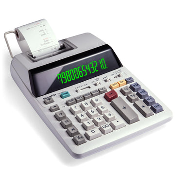 Sharp Calculator EL-1801V, 7.6 x 10.1 x 2.5 in