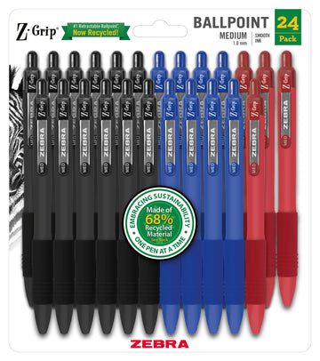 Zebra Pen Writing Instrument 20304, 1 Count (Pack of 24)