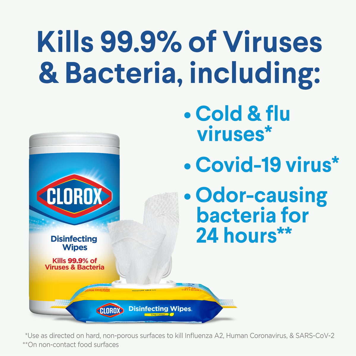 Clorox Surface Cleaning Wipe 30112, 35 Count (Pack of 15), 525 Count – view 4