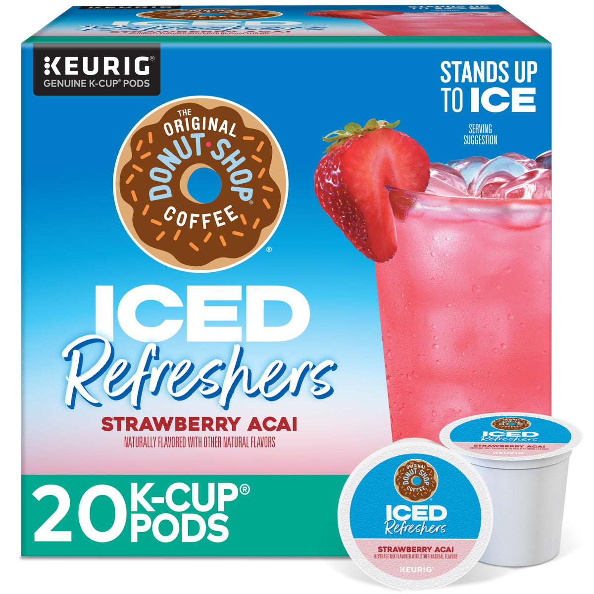 The Original Donut Shop Flavored Drink Concentrate 5000379382, 20 Count