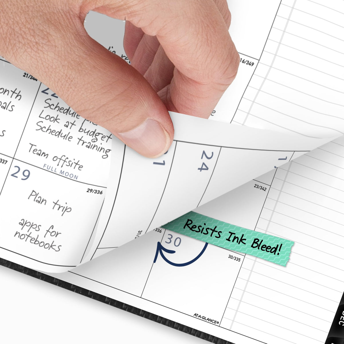 AT-A-GLANCE Planner 70260X45, 9" x 11" – view 3