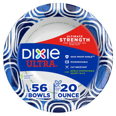 Dixie Ultra Dishware Bowl 15810, 56 Count
