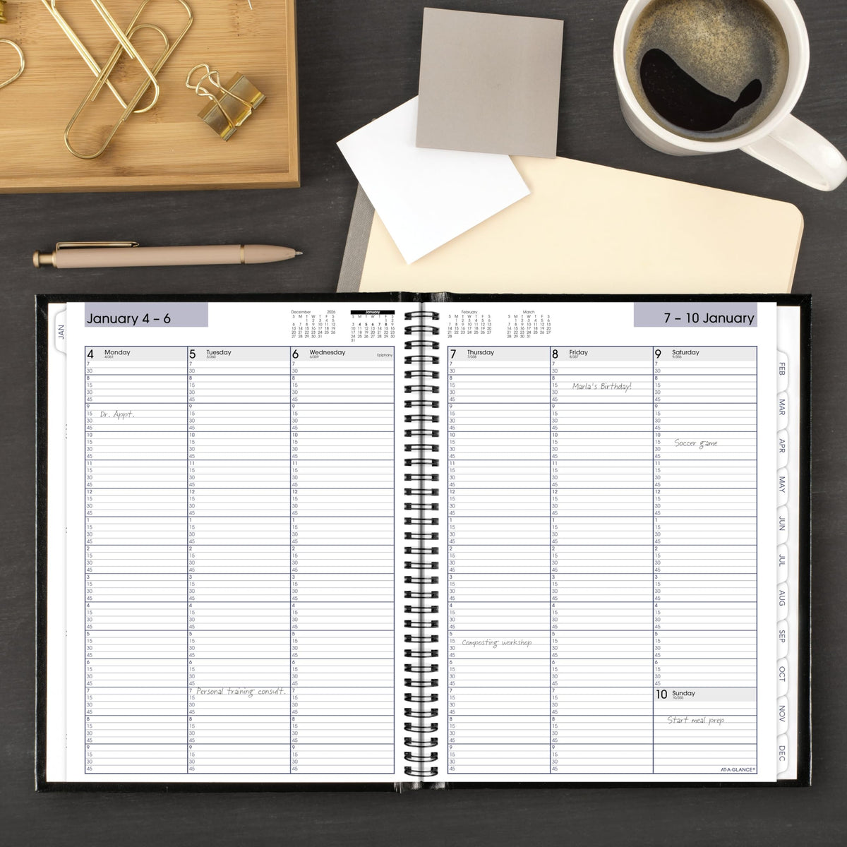 AT-A-GLANCE Planner G520H00, 8" x 11" – view 2