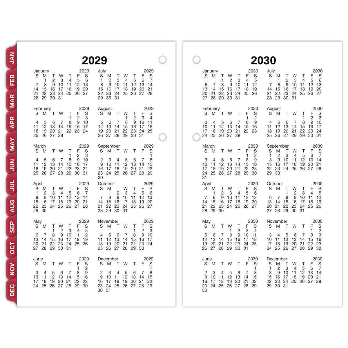 AT-A-GLANCE Calendar E01750 – view 5