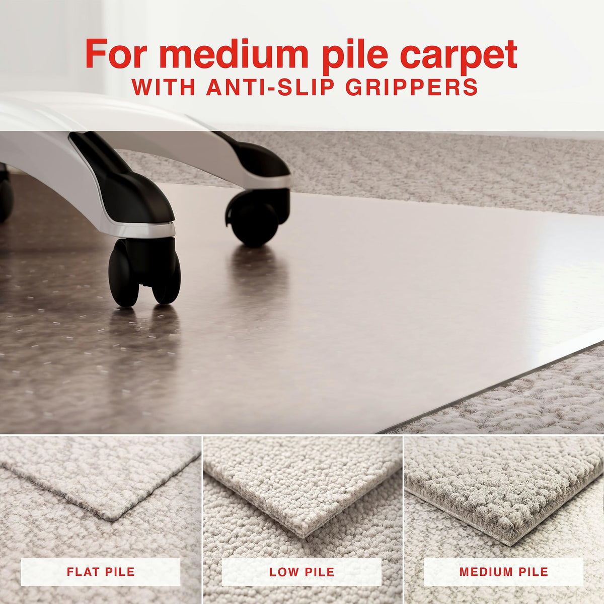 Staples Chair Mat ST20238, 36'' x 48'' – view 3