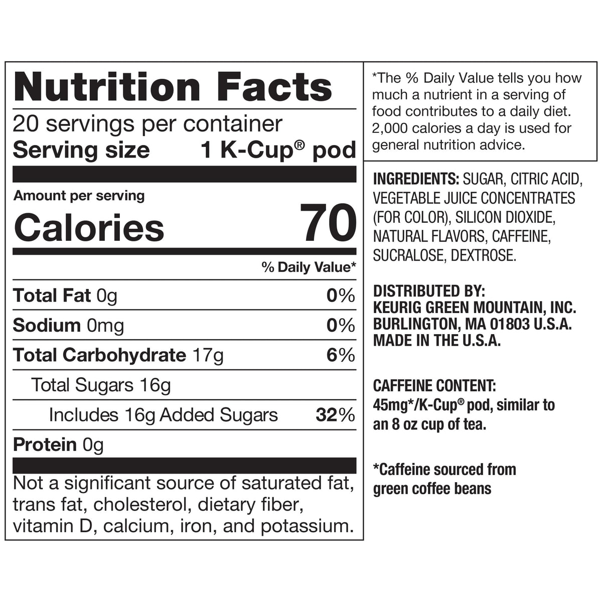 The Original Donut Shop Flavored Drink Concentrate, 20 Count – view 2