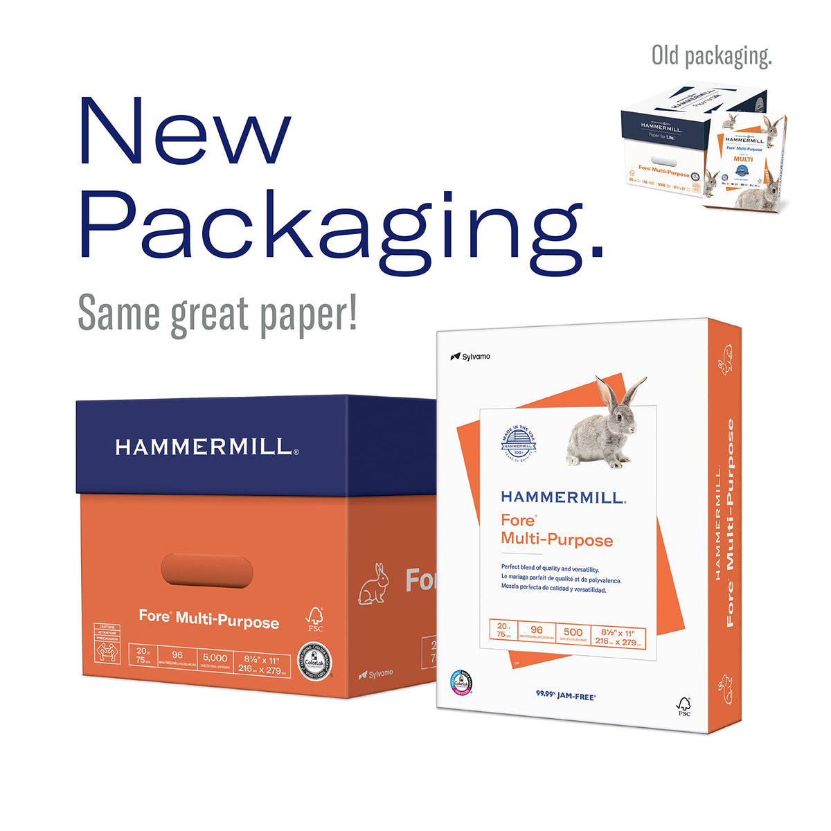 Hammermill Print Copy Paper 103267C, 10 Ream (5,000 Sheets) – view 5