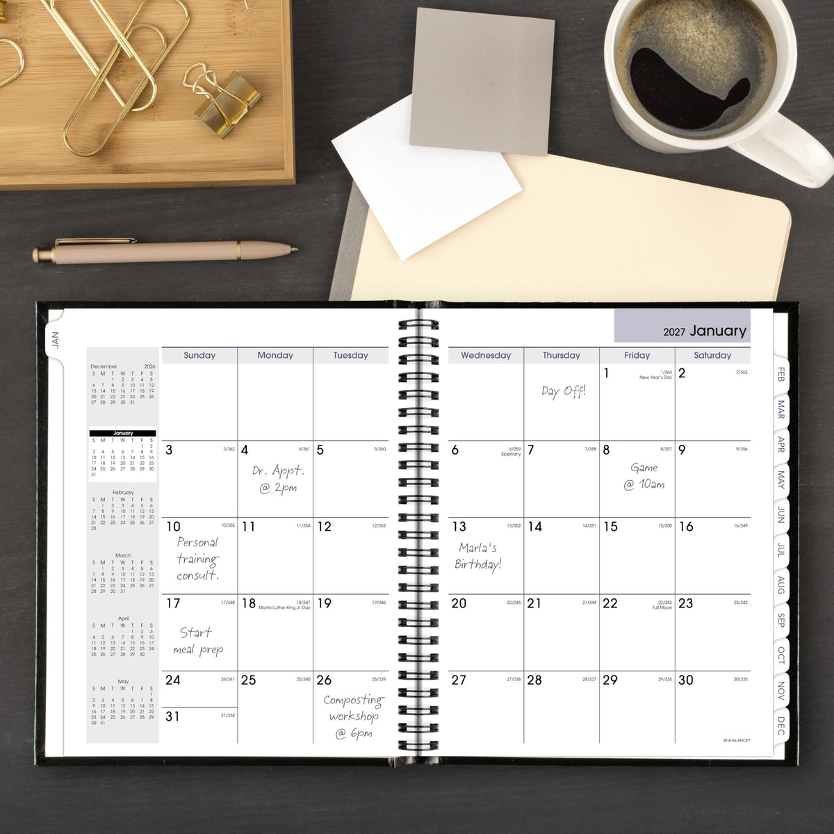 AT-A-GLANCE Planner G400H00, 7" x 8.5" – view 2