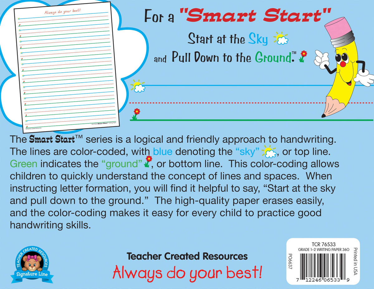 Teacher Created Resources Writing Paper 76533, 360 Sheets – view 2