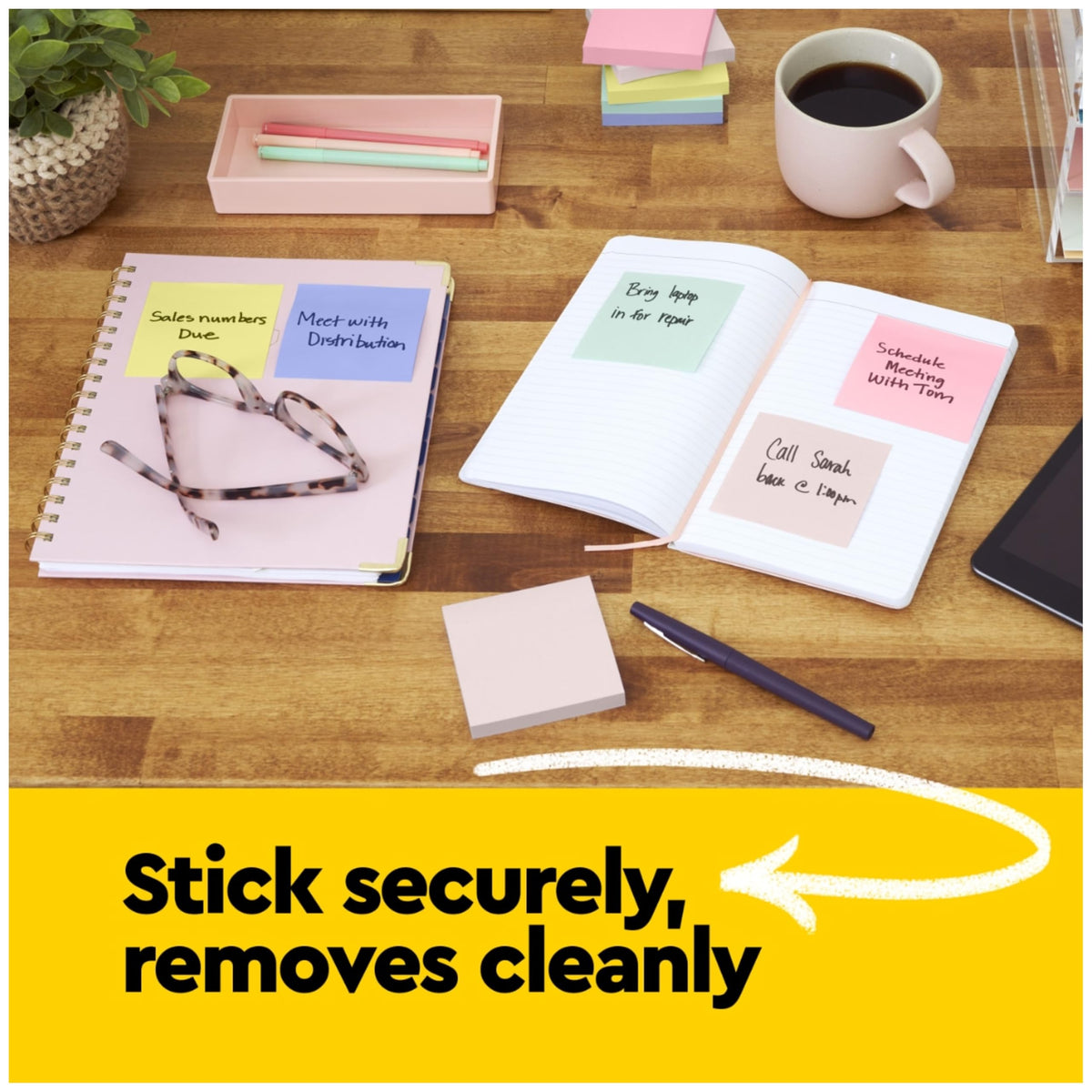 Post-it Self Stick Note 653-24VAD, 1 3/8" x 1 7/8" – view 11
