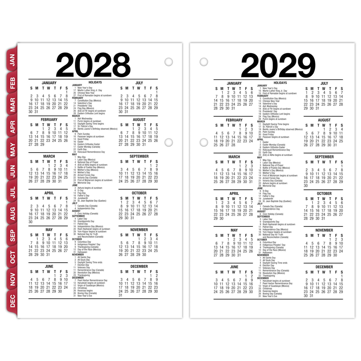 AT-A-GLANCE Calendar E717T50 – view 5