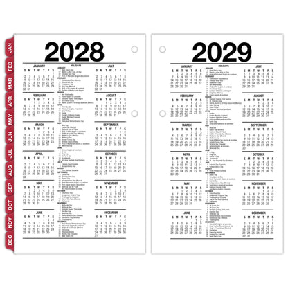 AT-A-GLANCE Calendar E717T50 – view 5