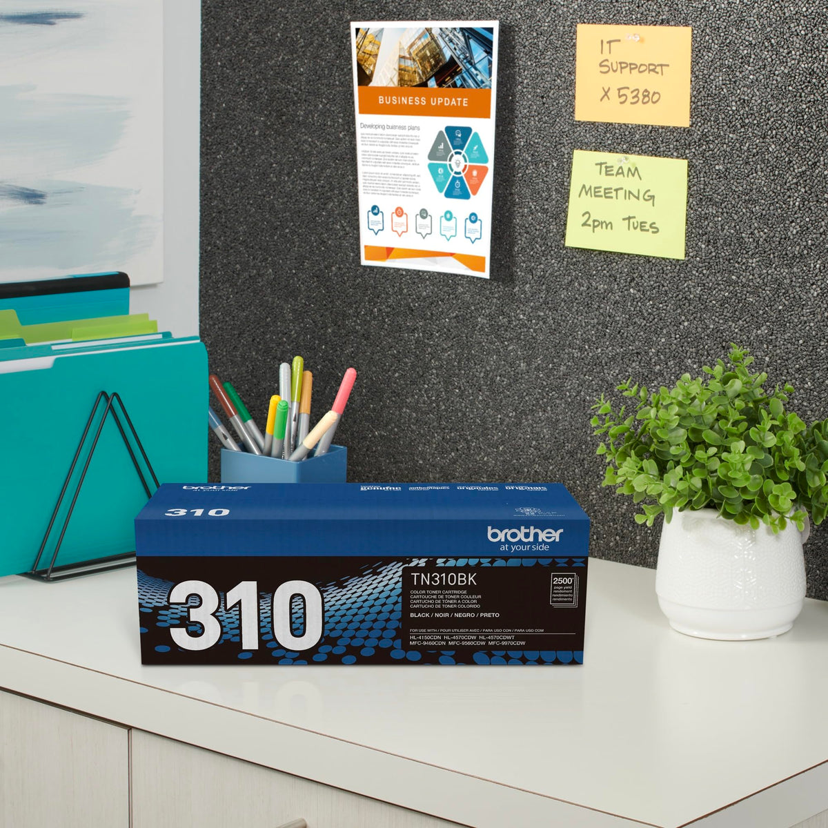 Brother Laser Printer Toner TN310BK, Standard Yield – view 3