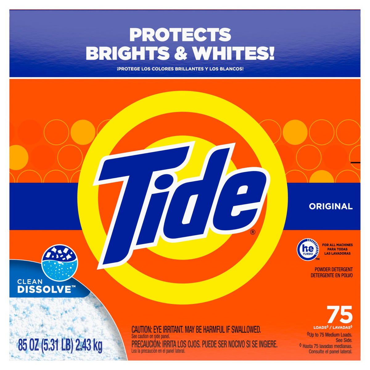 Tide Laundry Detergent P_15241, 85 Ounce – view 8