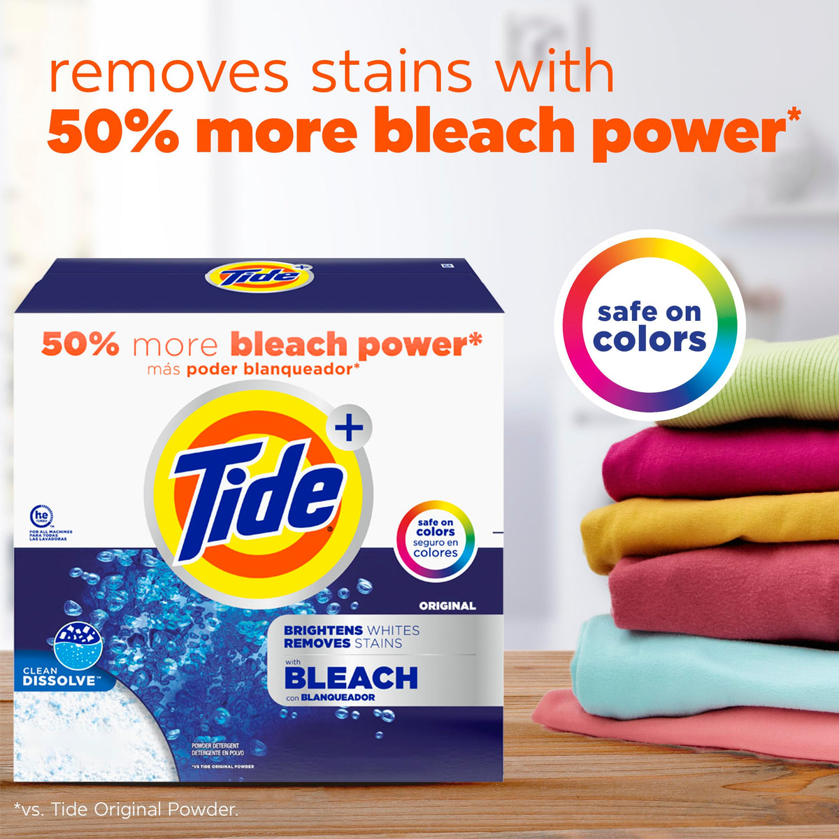 Tide Laundry Detergent P_15240, 129 Ounce – view 2
