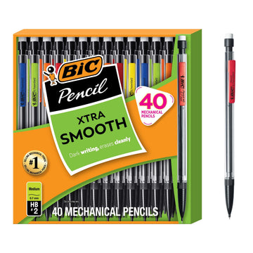 BIC Writing Instrument MP40-BLK, 40 Count