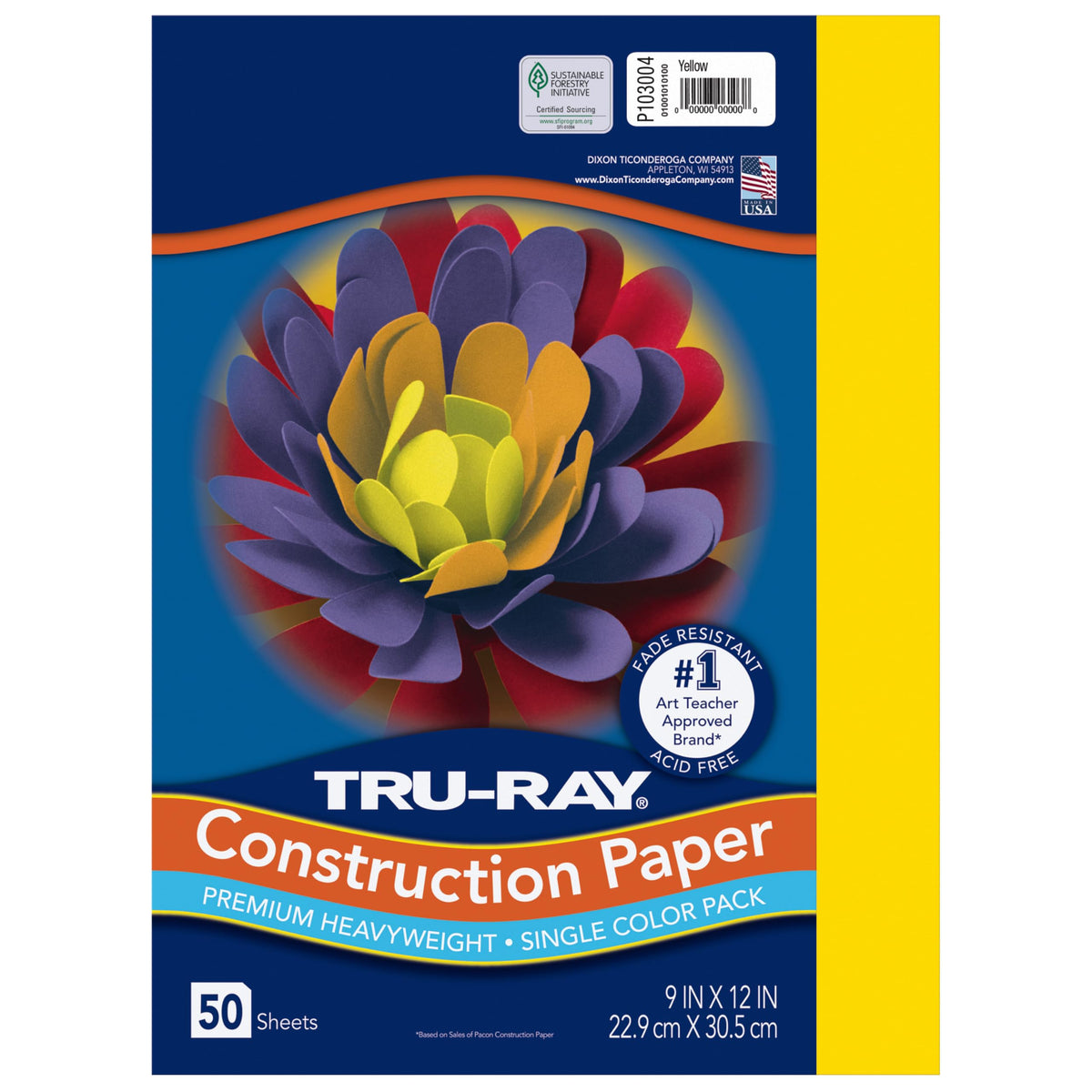 Tru-Ray Art Media Paper 103004, 50 Count