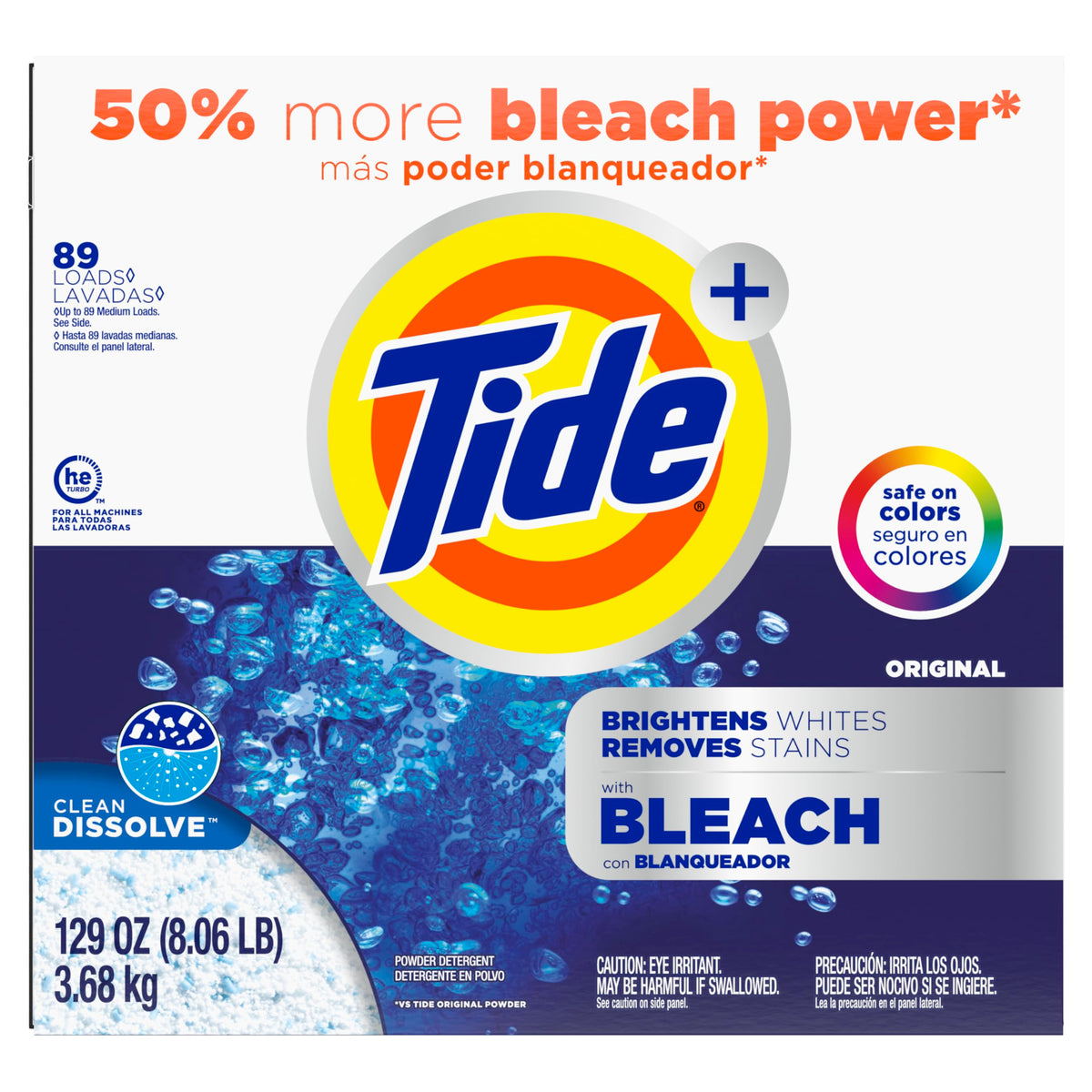 Tide Laundry Detergent P_15240, 129 Ounce – view 8