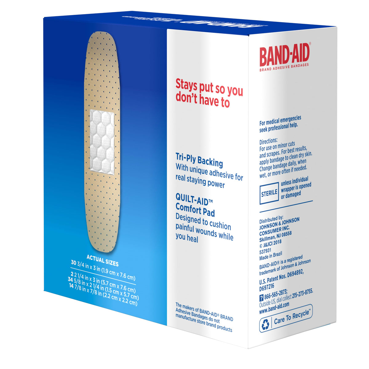 Band-Aid Wound Dressing 111713400, 80 Count – view 6