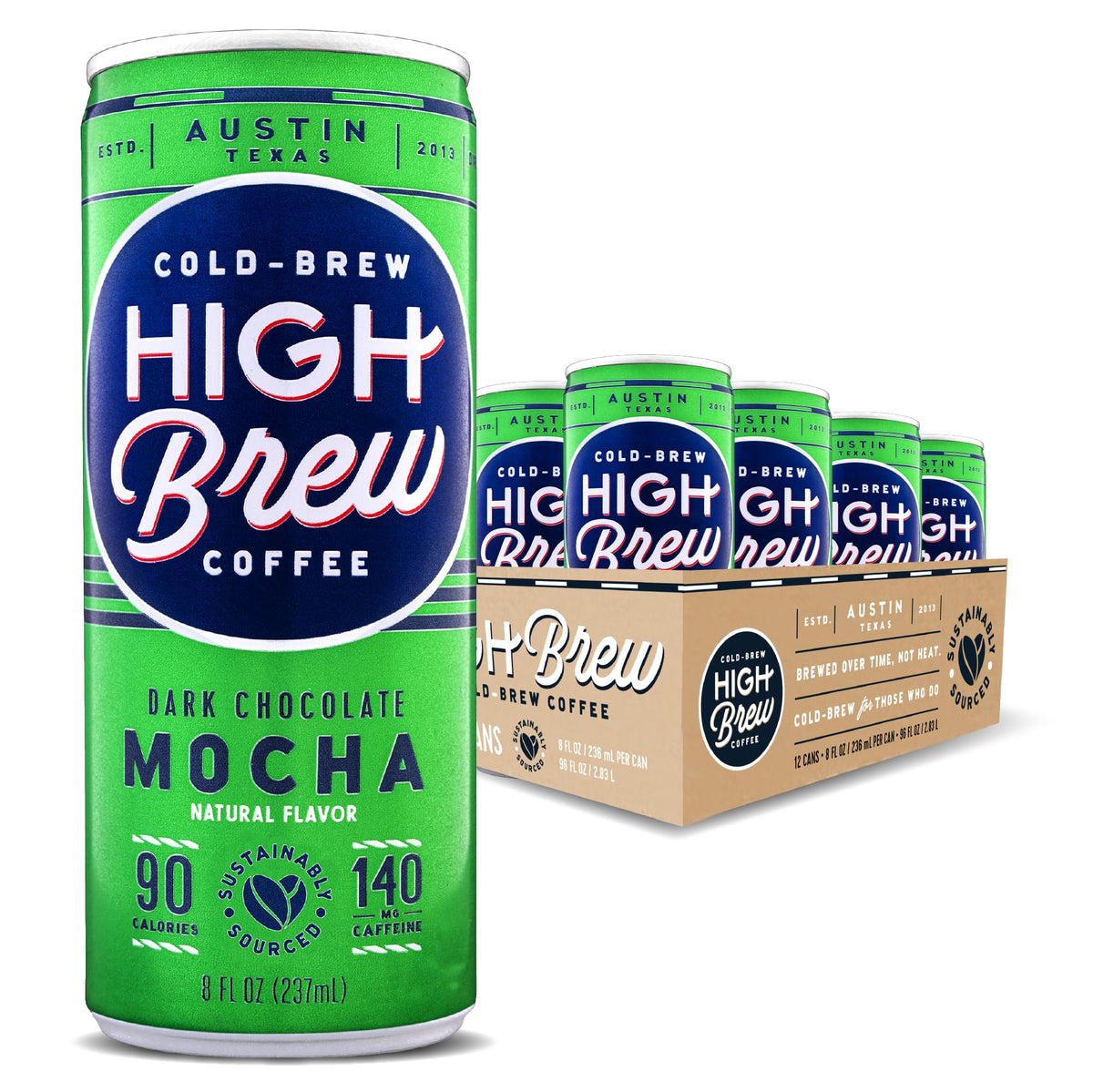 High Brew Coffee Coffee HBCDCM, 8 Fl Oz (Pack of 12)