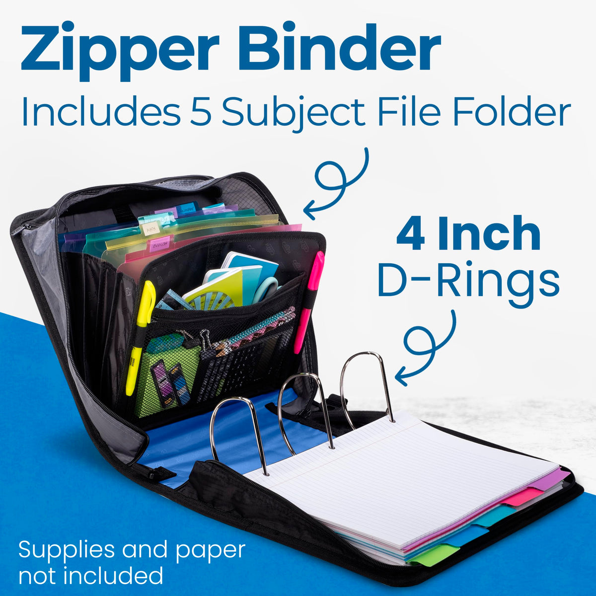 Case it Storage Binder D-186-MBLU – view 2