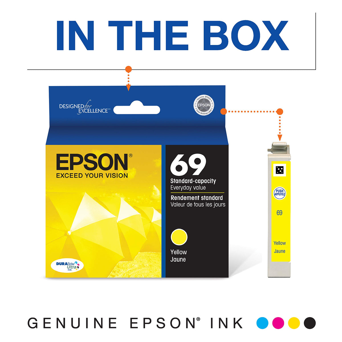 Epson Inkjet Printer Ink T069420, 1 Size – view 2