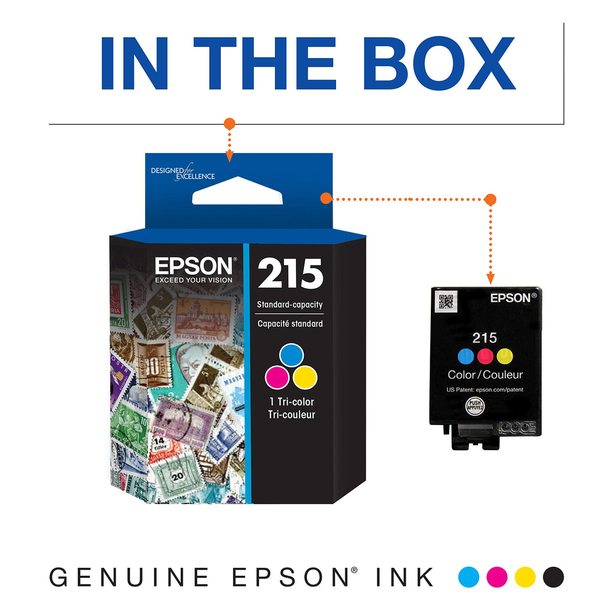 Epson Inkjet Printer Ink T215530, 1 Count – view 2