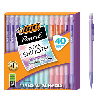 BIC Writing Instrument MP40TX-BLK, 40 Count