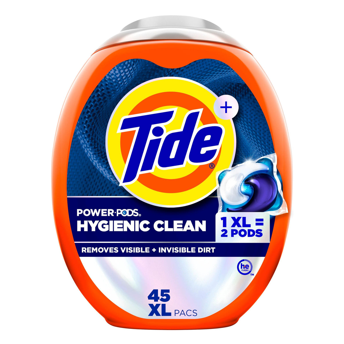 Tide Laundry Detergent P_11013, 45 Count, 80735044