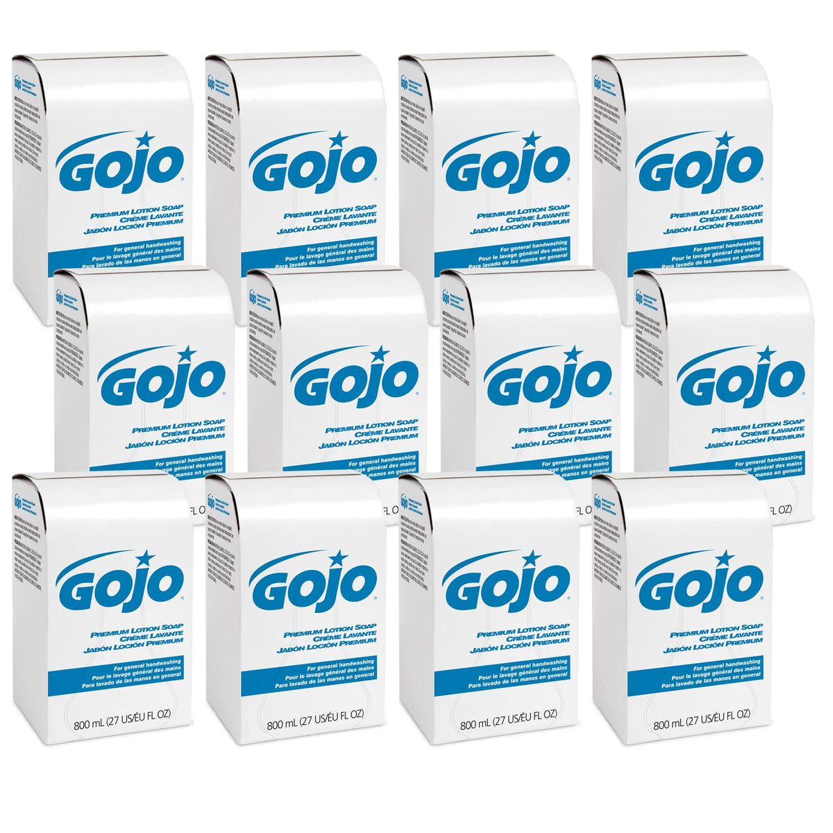 GOJO Skin Cleaning Agent 9106-12, 27 Fl Oz (Pack of 12)