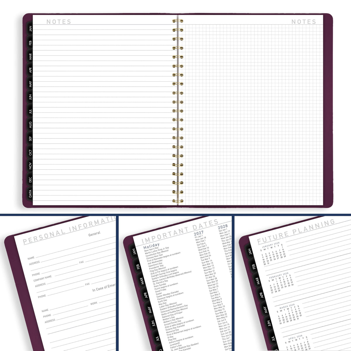 AT-A-GLANCE Planner 70940X14, 8.25" x 11" – view 8