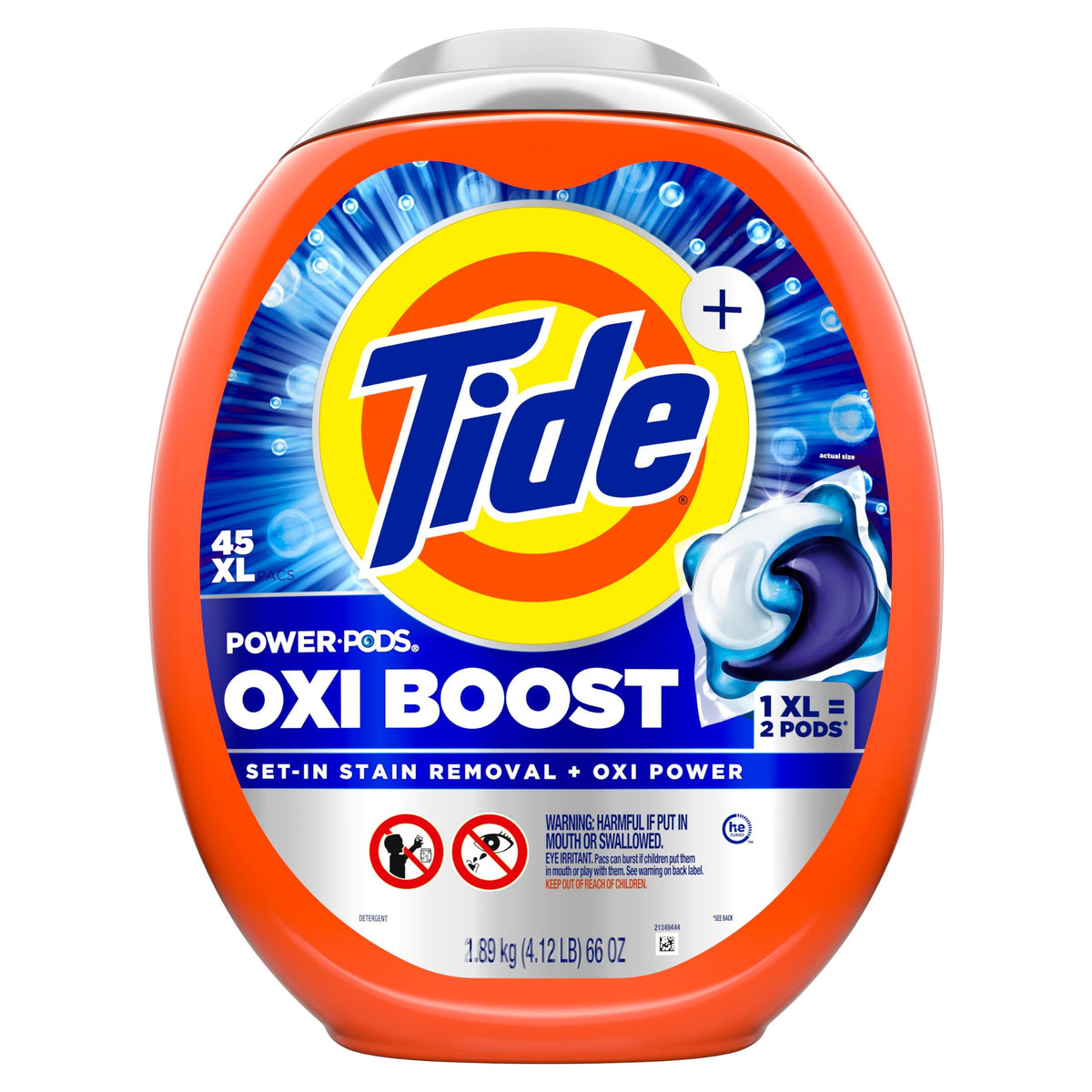 Tide Laundry Detergent P_11013, 45 Count – view 12