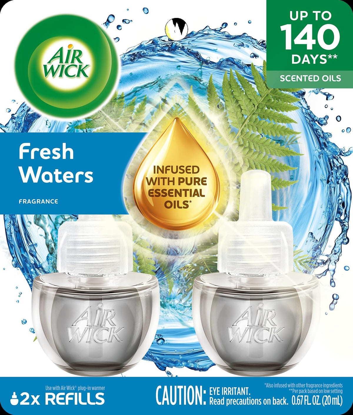 Air Wick Area Deodorizer F002, 0.67 Fl Oz (Pack of 2) – view 2