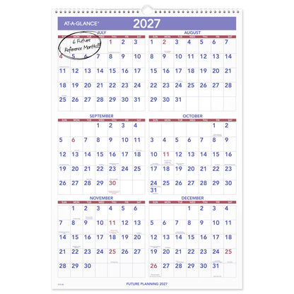 AT-A-GLANCE Calendar AY328, 15.5"W x 22-3/4"H – view 6