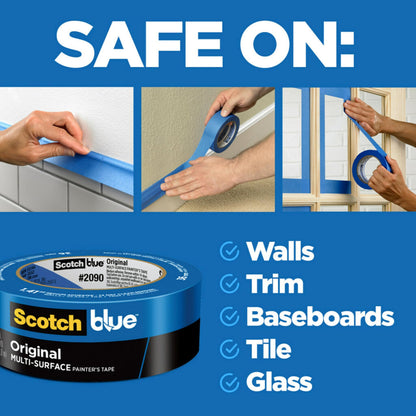 ScotchBlue Adhesive Tapes 2090-18E, 0.70" Width – view 2