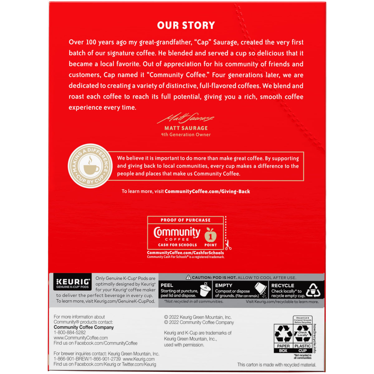 Community Coffee 5000374324, 24 Count – view 3