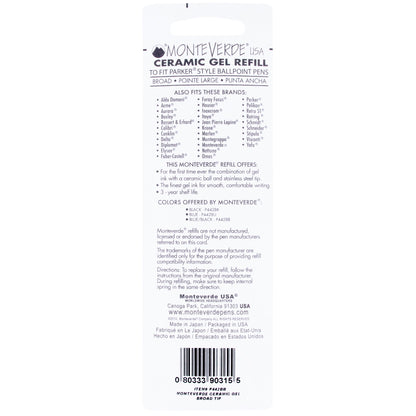 Monteverde Pen Marker Ink Cartridge Refill P444BB, 50 Count – view 4