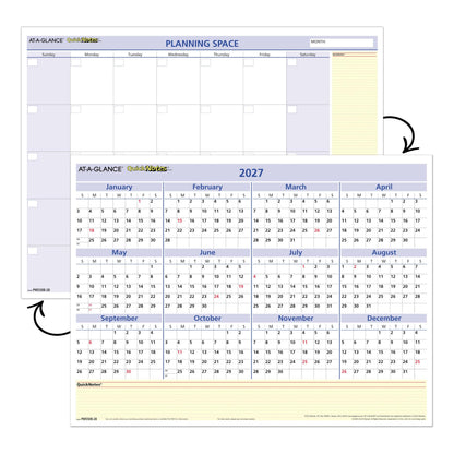 AT-A-GLANCE Planner PM550B28, 16" x 12" – view 4
